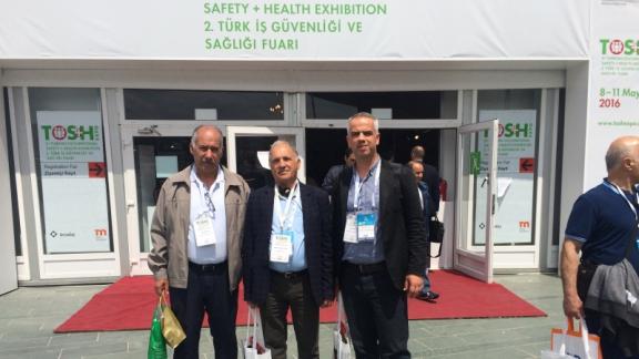 TOS+H EXPO 2.Türkiye İş Güvenliği Fuarını ziyaret ettik.